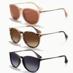 3 Pairs of Stylish Women's Polarized Sunglasses - Fashion Accessories for Driving, Outdoor Sports, and Everyday Wear