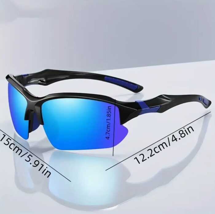 3 High Performance Polarized Sunglasses Set - UV Protection, Windproof, Anti-glare - Ideal For Biking, Baseball, Running, Fishing, Golf And Driving, A Set Of Essentials For Travel - Image 3