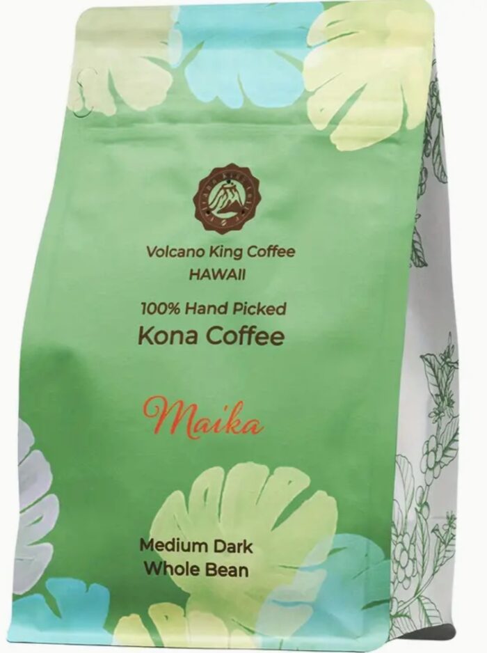 2bags Volcanoking Coffee Maika And L'amour, Hawaiian Whole Bean Coffee, 100% Kona Coffee Beans Medium Dark Roast - Image 3