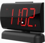Alarm Clock Big Digits for Bedroom with Swivel Base,2 Levels Alarm Sound,2-Level Brightness Digital Clock,Easy to Read