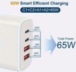 Super Fast Charging Wall Charger with USB-C For iPhone and iPad