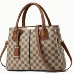 Luxury Fashion Tote Bag - Spacious Interior, Top Handle, Shoulder Strap, Stylish Satchel Design