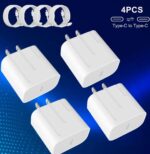 4PCS iPhone Charger Bundle - Safe and Efficient Charging Solution - Image 2