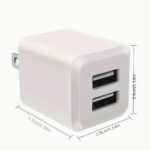 3-Pack Quick Charger Plug Cube - Dual Port Fast Charging Adapter with Compact Design - Image 2