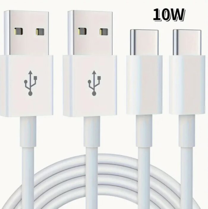 3-Piece 10Ft Long 20W Fast Charging USB-C to Type-C Cable - Image 2