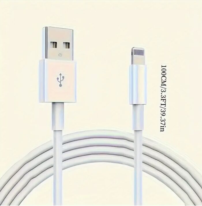 10pcs, Phone Charging Cable USB Interface, Data Cable Fast Charging Cable Charger Compatible With IPhone 14, 13, 12, 11 XS XR X Pro Max Mini 8, 7, 6S - Image 2
