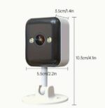 4Pcs 1080P FHD Wireless Surveillance Camera System - Full-Color Night Vision, Two-Way Voice Call, Motion Detection, Built-in AP Hotspot, Remote Monitoring - Image 2