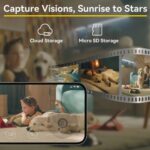 BoyKeep 5g/2.4ghz WiFi Smart Camera, 2KHigh-definition Indoor Safety Monitor, Special Safety Camera For Babies And Pets, 360° Panoramic Surveillance Video, Night Vision - Image 3