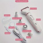 4-in-1 Silky-Smooth Electric Shaver for Women - Wet/Dry, USB Rechargeable & Portable for Full Body Use - Image 3