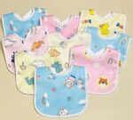 4/6pcs Adorable Cartoon Crystal Velvet Bibs - Waterproof, Leak-proof & U-shaped for Easy Feeding - Soft, Durable & Comfortable - Perfect for Mealtime & an Ideal Easter Gift with Assorted Designs - Image 2