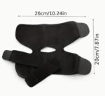 2 PCS Premium Adjustable Ankle Compression Wrap - Provides Foot Tendon Support, Anti-Sprain Recovery, and Stability for Sports Enthusiasts - Image 2