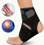 2 PCS Premium Adjustable Ankle Compression Wrap - Provides Foot Tendon Support, Anti-Sprain Recovery, and Stability for Sports Enthusiasts - Image 4