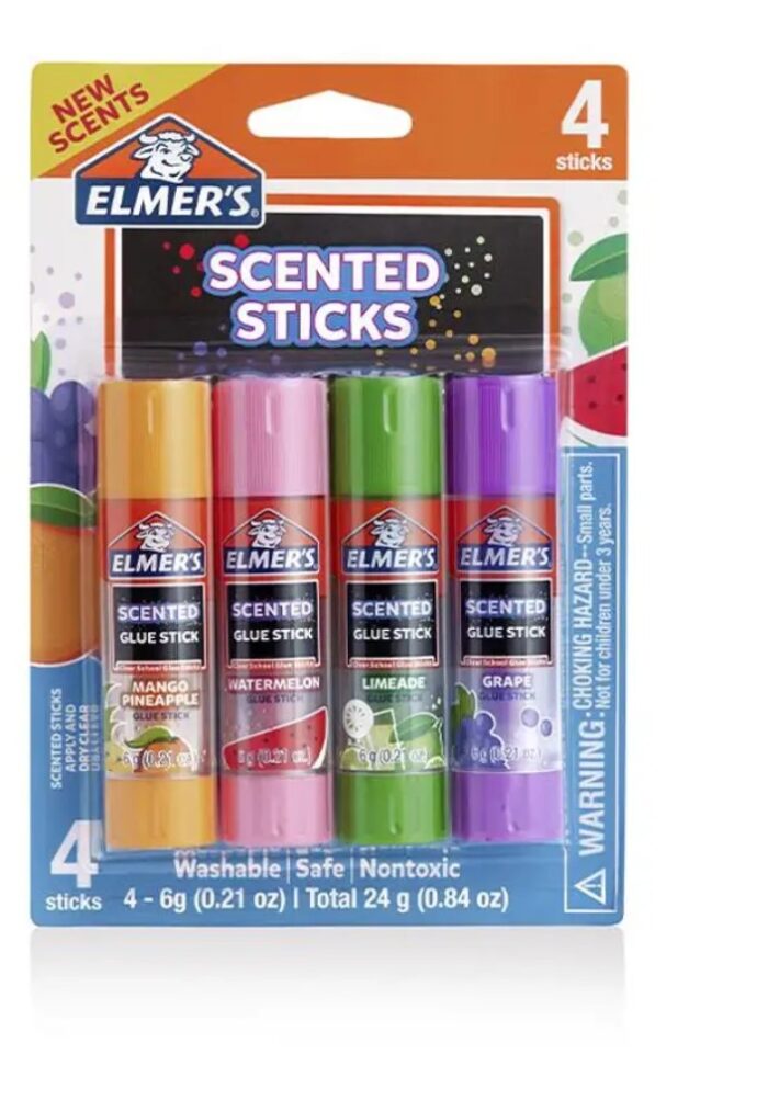 4-Pack Scented Glue Stick - Image 1