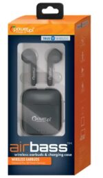 Gray AirBass True Wireless Earbuds